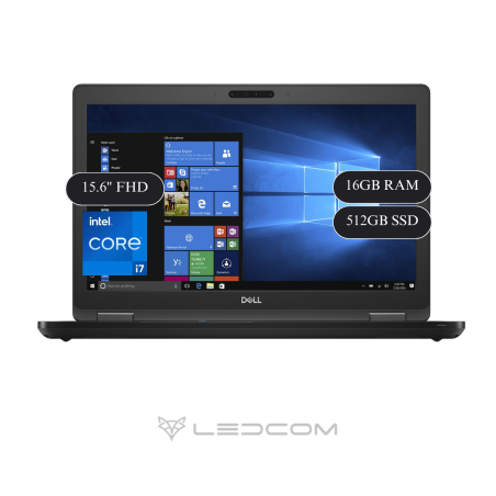 LAPTOP DELL LATITUDE 5590 15.6" i7 8va 16GB 512SSD