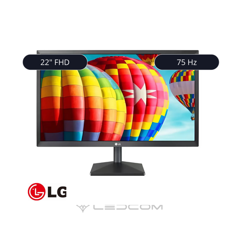 MONITOR LG 22'' FULL HD 75HZ CON AMD FREESYNC