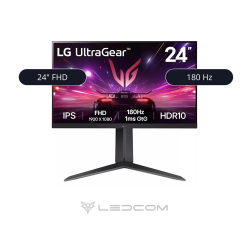 MONITOR LG 24" ULTRAGEAR 180HZ 1920x1080 HDMI 2.0