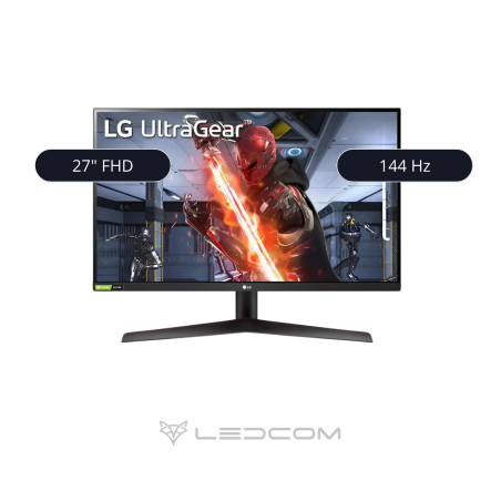 MONITOR LG 27" ULTRAGEAR 144HZ 1920 X 1080