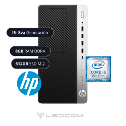 PC HP PRODESK 600 G4 MT | i5-8Va 8GB DDR4 512GB M.2 Win10 Pro