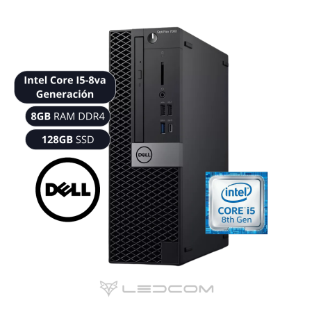 PC DELL OPTIPLEX 7060 SFF I5- 8VA 8GB RAM 512GB SSD