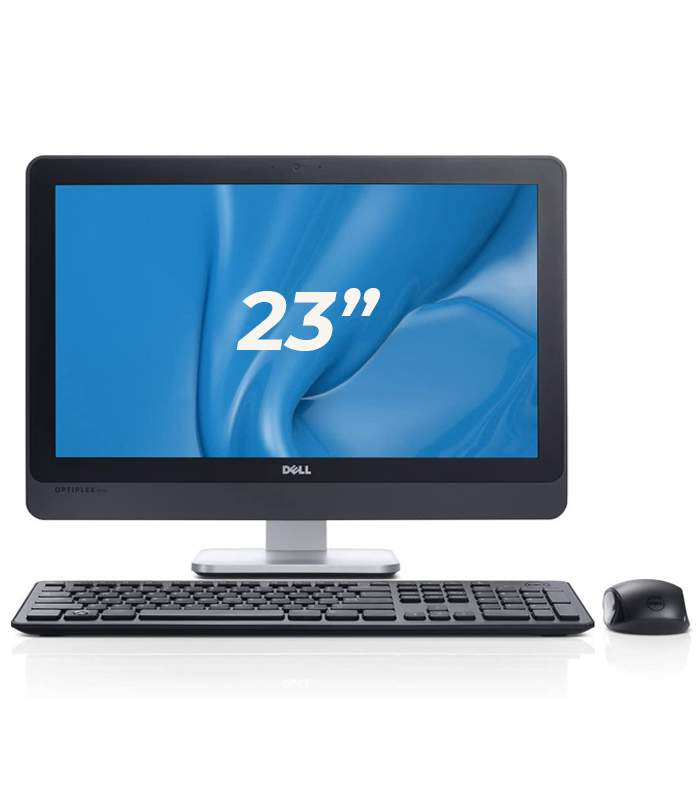 DELL OPTIPLEX Pantalla de 23" Intel Core i7-4770S @ 3.10 Ghz 8GB RAM DDR3 1TB HDD WINDOWS 10