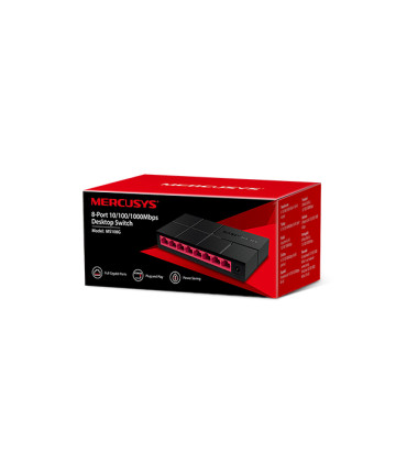 Switch Mercusys MS108G 8 Puertos Gigabit