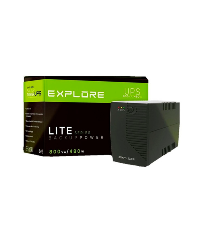 UPS EXPLORE LITE XL800 4 TOMAS 800VA/480W 110V