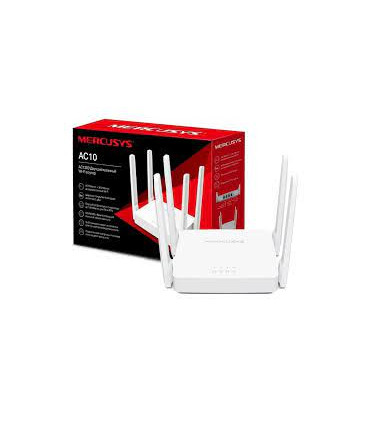 Router Mercusys Doble Banda  Ac10 Ac1200 Wifi 4 Antenas