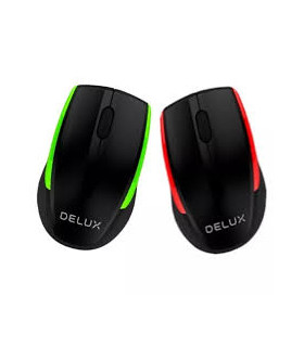 Mouse Inalambrico  USB DELUX M521