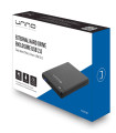 ENCLOSURE UNNO TEKNO USB 2.0 PARA HDD/SDD 2.5" - EN3212BK