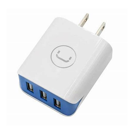 BASE DE CARGADOR UNNO 3 PUERTOS USB 3.1AMP