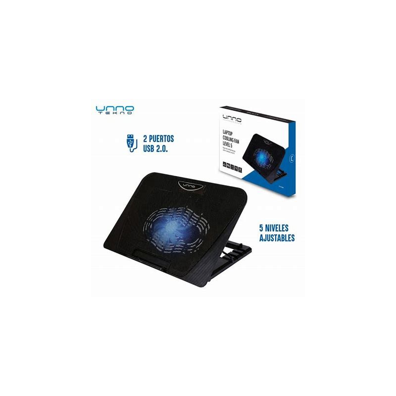 BASE PARA PORTATIL UNNO NC6130BK USB 5 NIVEL