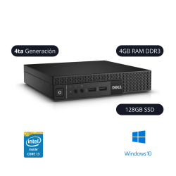 DELL OPTIPLEX 3020 - MINI PC I3 4159T RAM 4GB, SSD 128GB