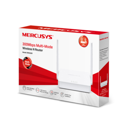 ROUTER MERCUSYS MW302R N 300MBPS 4 EN 1