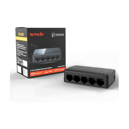 Switch Tenda SG105 Network  5 ports 10 / 100 / 1000 MBit/s