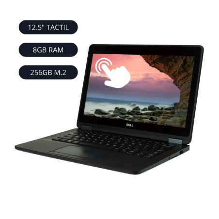 LAPTOP DELL LATITUDE E7270 12.5 TACTIL i5-6ta 8GB RAM 256GB M.2