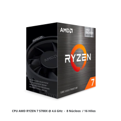 PC GAMING RYZEN 7 5700X GPU A750 8GB OC 16GB RAM 512GB M.2 REDRAGON