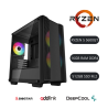 PC GAMING RYZEN 5 5600GT 16GB 512GB DEEPCOOL CC360 BLACK